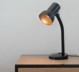 black Desk lamp